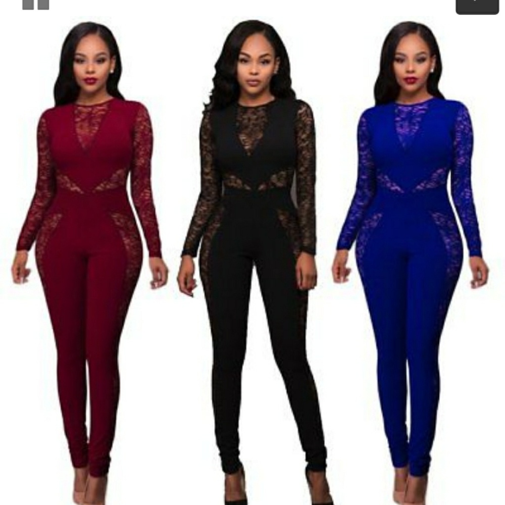 COPY - Womens Lace Jumpsuit